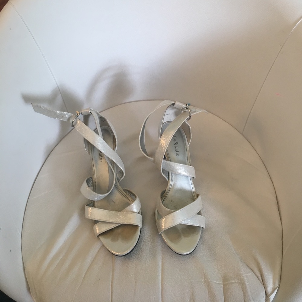 Silver Pumps
